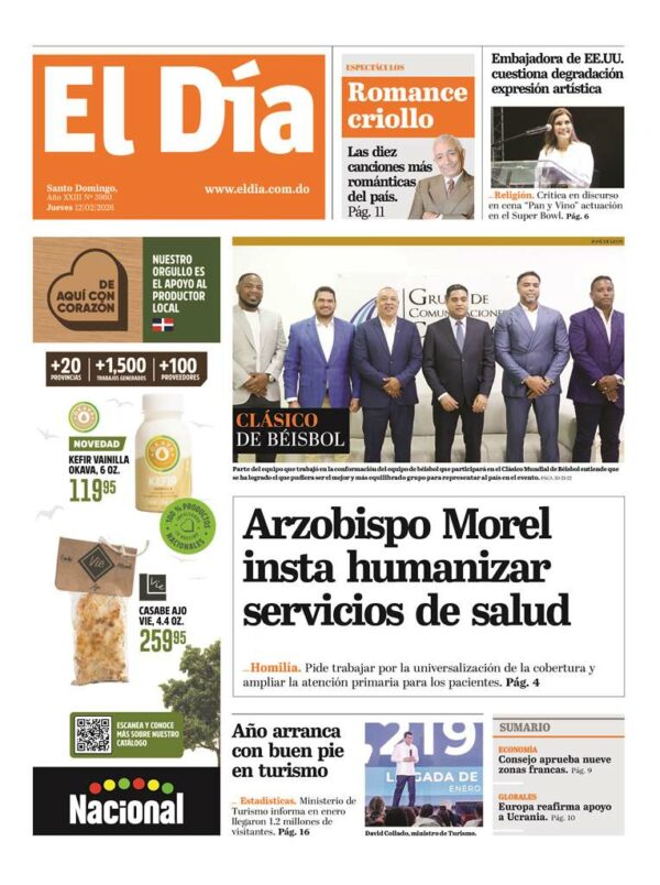 Portada impresa 12-02-26