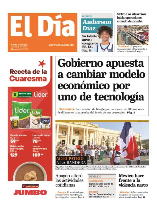 Portada impresa 24-02-2026