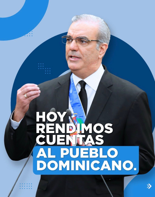Presidente Luis Abinader rendirá cuentas al país este viernes.