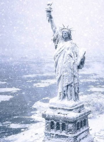 Tormenta de nieve afecta zona de Nueva York.