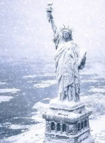 Tormenta de nieve afecta zona de Nueva York.