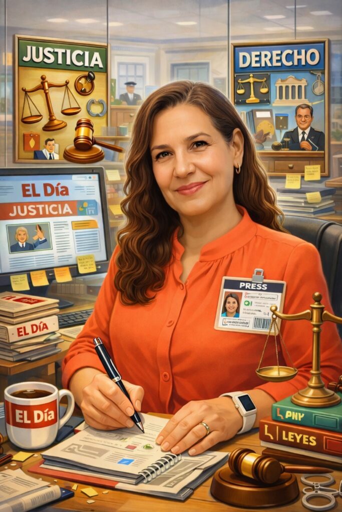 Teresa Casado, periodista de justicia