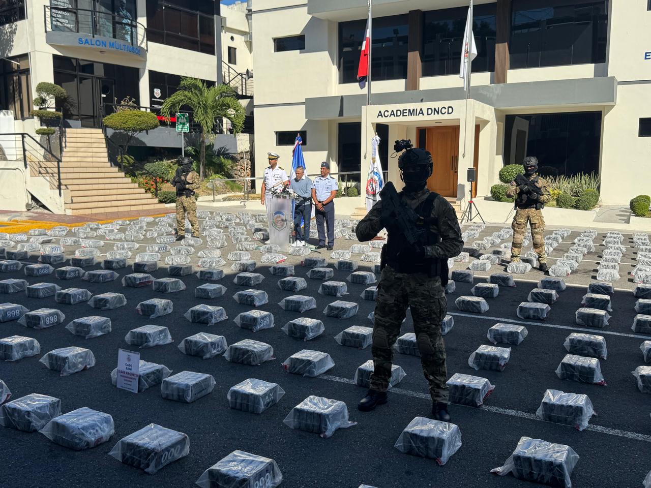 Alijo de cocaína ocupado en Baní supera los 67 millones de euros en el mercado europeo