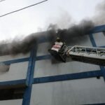 Se incendia tienda Garrido de la avenida Duarte