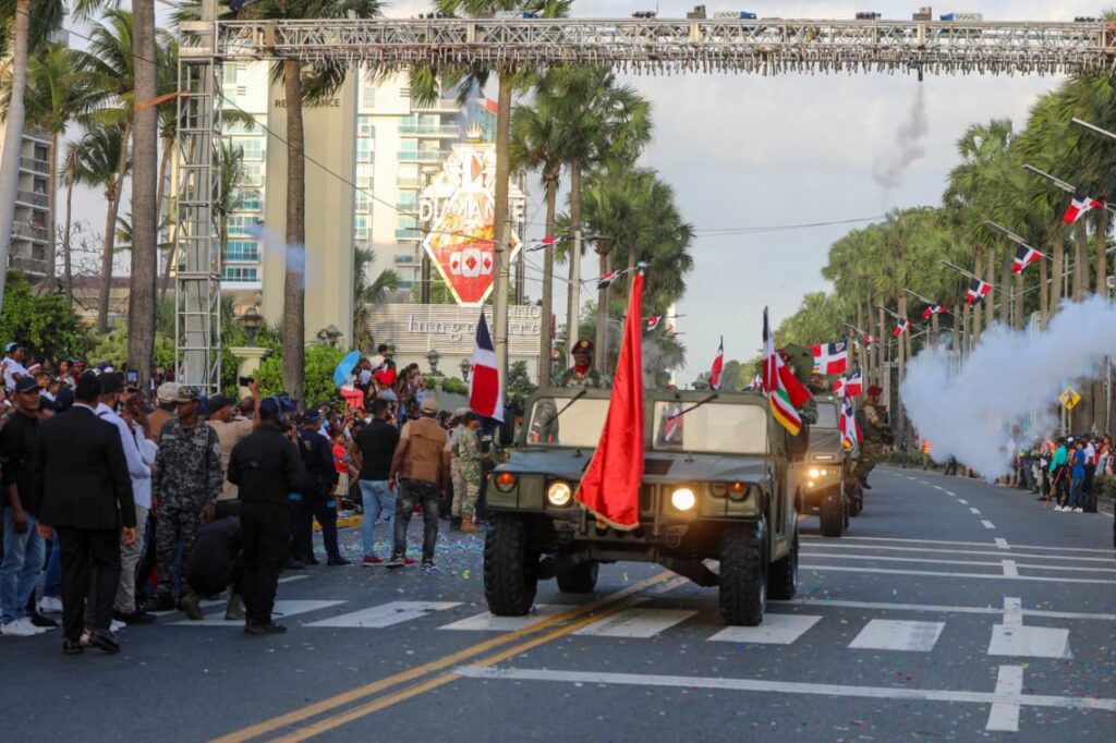 Desfile militar en el Día de la Independencia