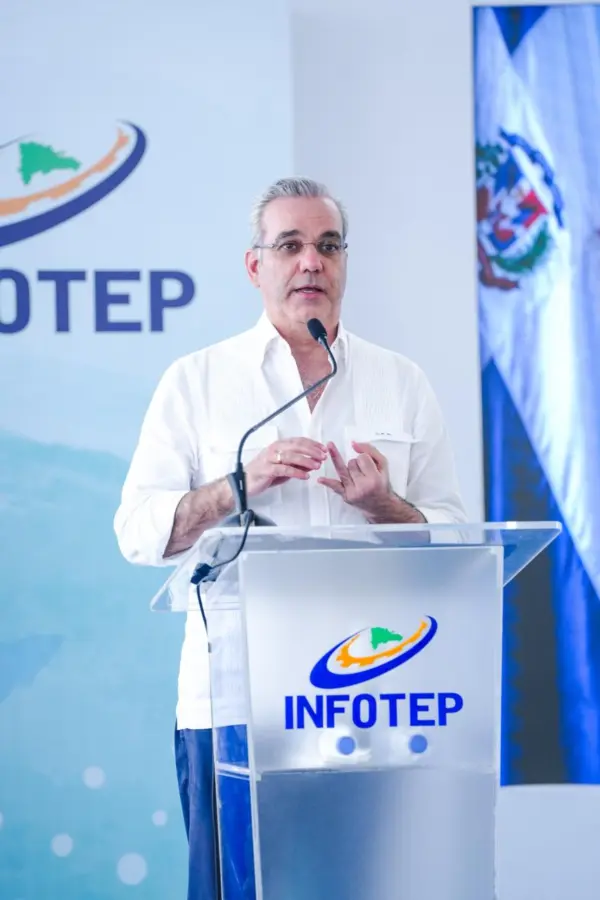 El presidente Luis Abinader.