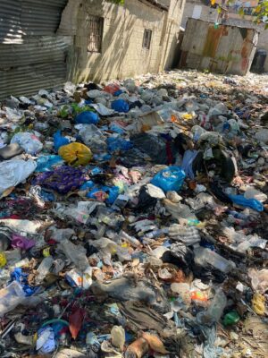 basura en la puya