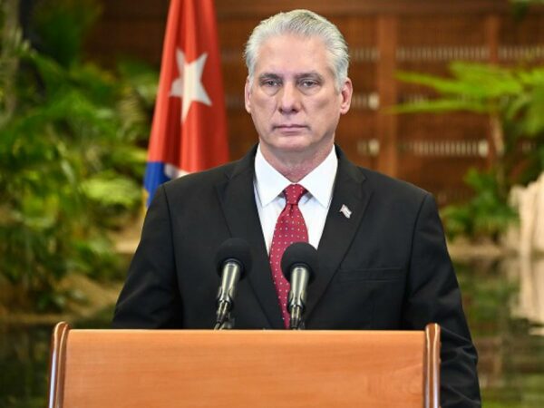 Miguel Díaz Canel, presidente de Cuba.