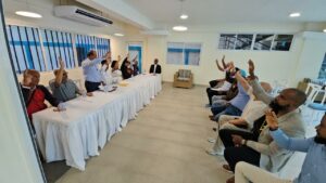 Los ejecutivos de la Federación de Esgrima