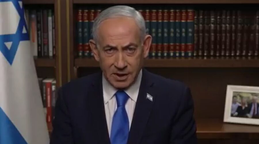 El primer ministro israelí, Benjamín Netanyahu