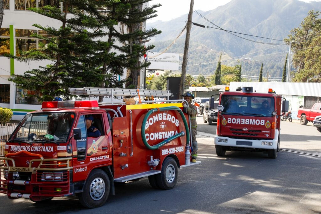 Unidades del Cuerpo de Bomberos