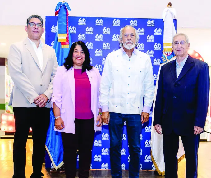 Lony Fernández, Alicia Álvarez, Carlos Sangiovani y  Andrés Hernández.