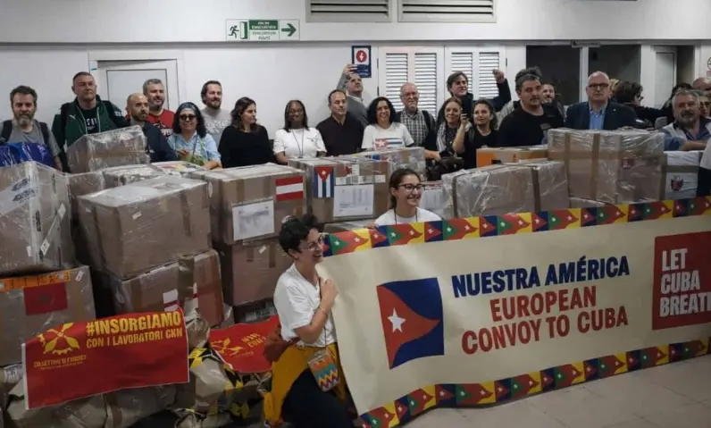 A Cuba llega otro convoy con ayuda humanitaria