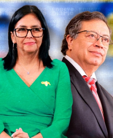 Delcy Rodríguez y Gustavo Petro suspenden reunión.