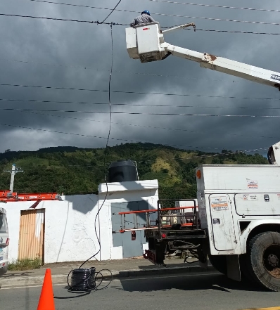 Operativo de reducción de pérdidas de Edesur.