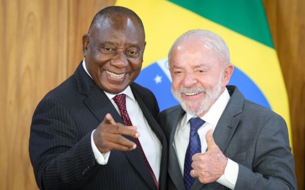 Los presidentes Lula y Ramaphosa firmaron varios acuerdos.