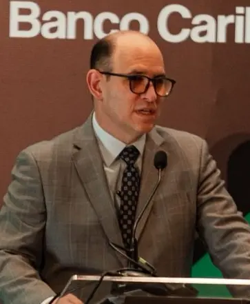 Edgar del Toro, presidente ejecutivo de Banco Caribe.