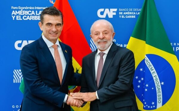 Luiz Inácio Lula da Silva se reune hoy con Rodrigo Paz.