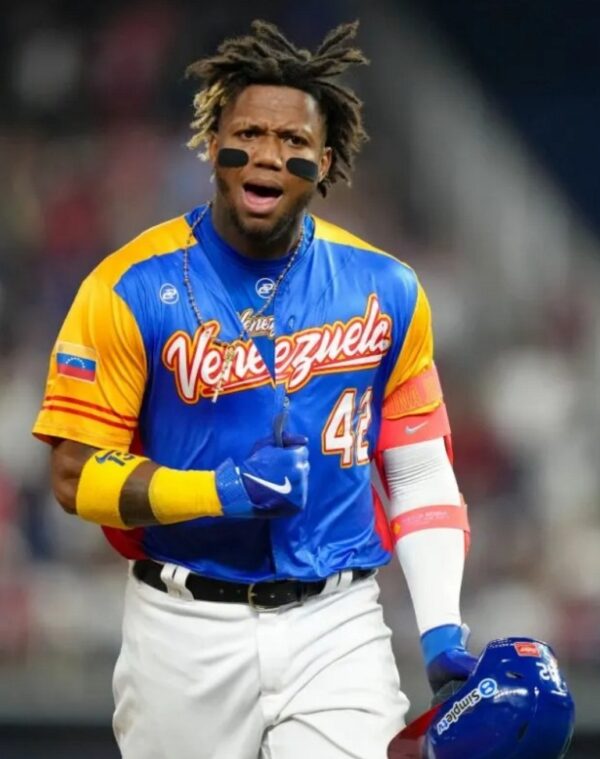 Ronald Acuña Jr, una de las figuras claves en el ròster de la selección de Venezuela.  archivo