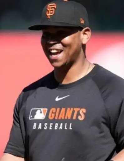 Rafael Devers, jugador de los Gigantes de San Francisco