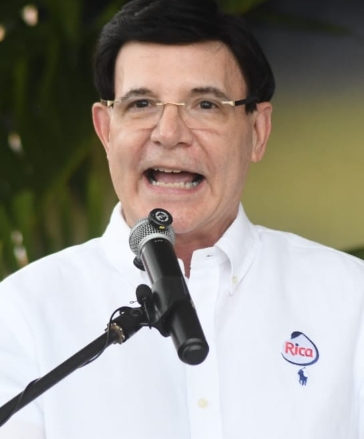 Julio Virgilio Brache, presidente Fundación Rica.