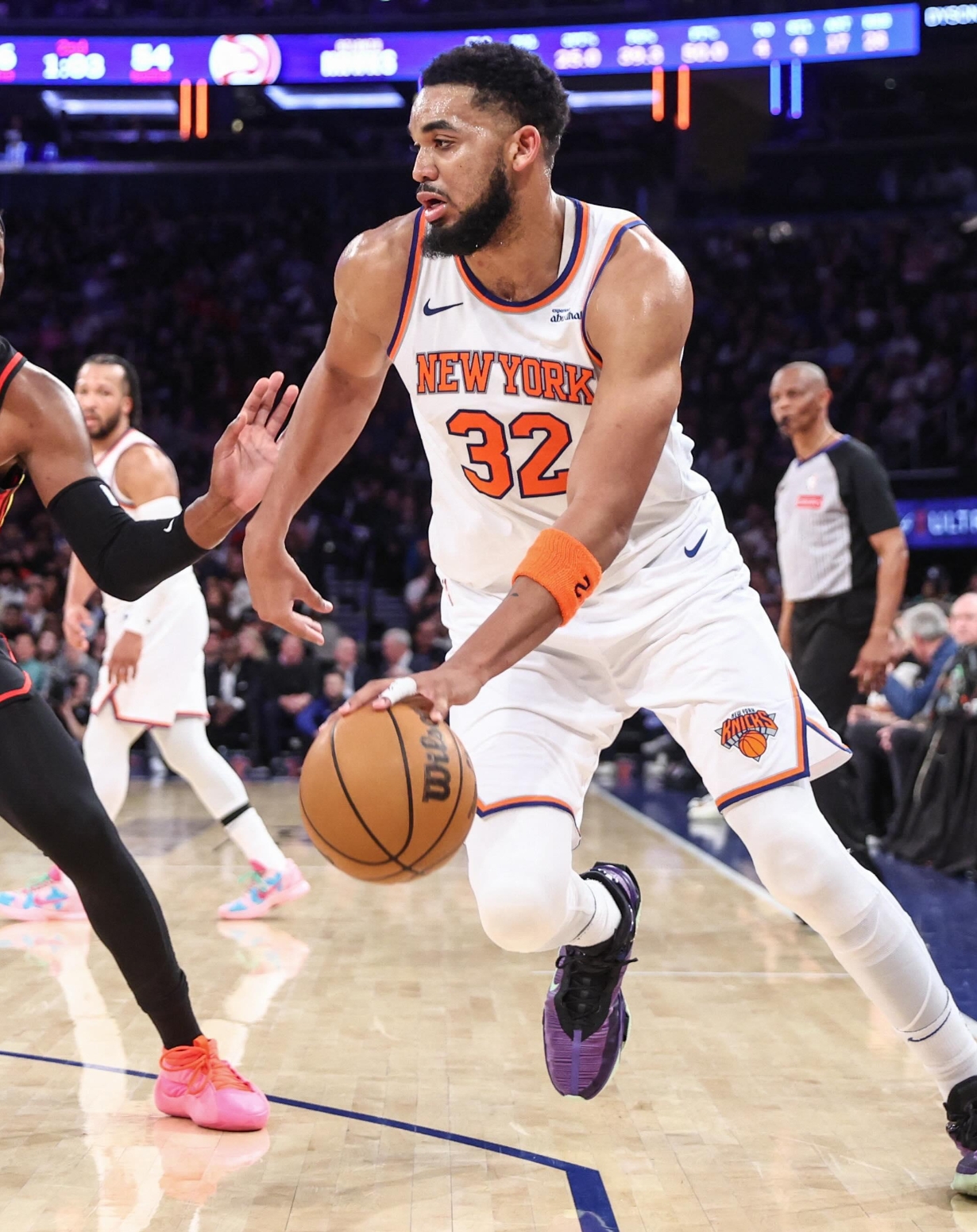 Karl-Anthony Towns luce “enredado y tímido” con los Knicks