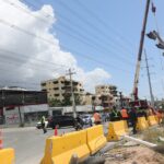 Obras Públicas cierra intersección para paso a desnivel de la Colombia