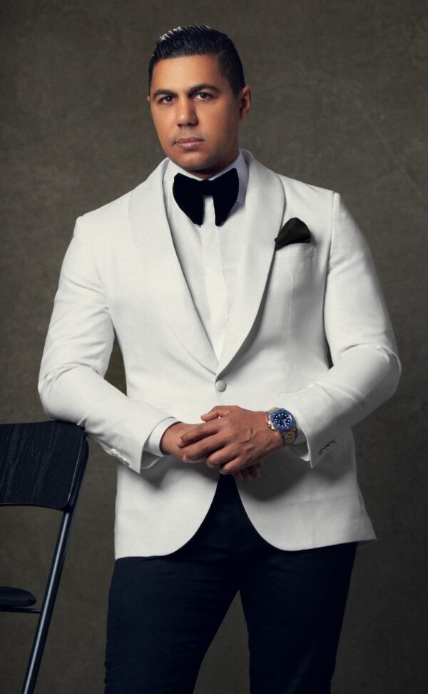 Traje de la colección de Wilson Alcéquiez.