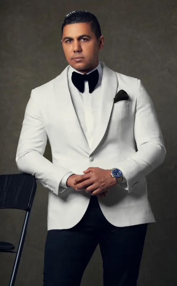 Traje de la colección de Wilson Alcéquiez.