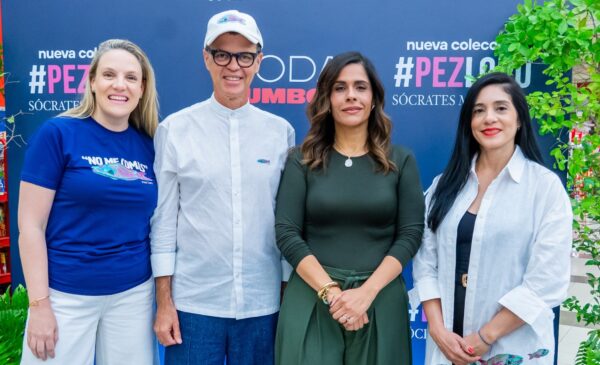 Cristina Cuadra, Sócrates McKinney, Madelyn Martínez y Sachenka Rodríguez.