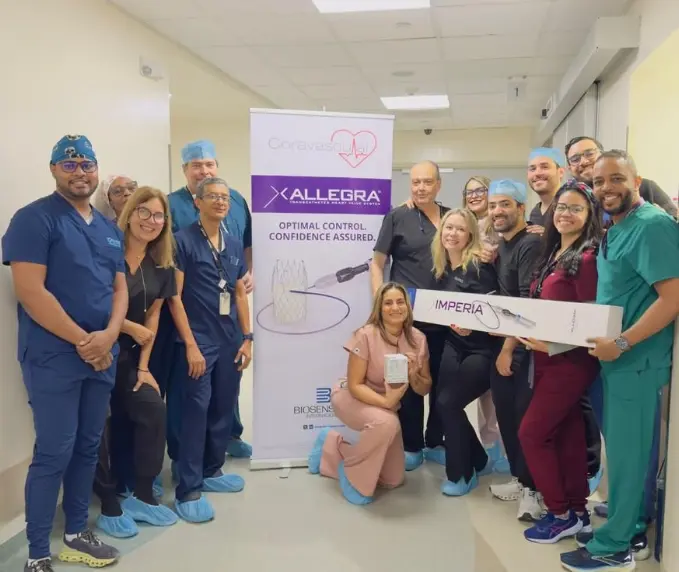 El equipo médico de Cedimat.