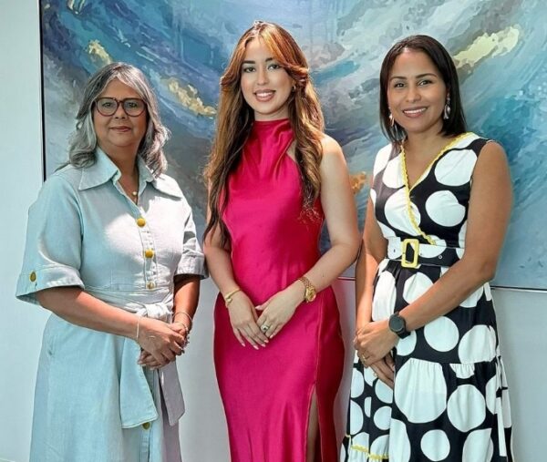 Rosaida Montás, Lolimer Rijo Valdez y Nelly Tejeda.