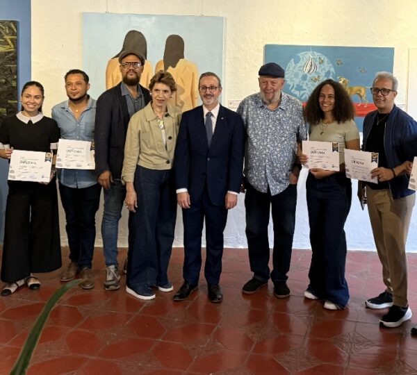 Algunos de los ganadores del concurso.