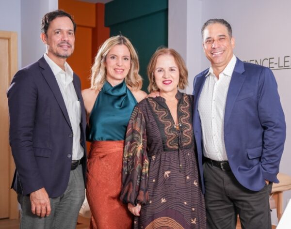 Quilvio Cabral, Johanna Fernández, Georgina Benou y Franco Gómez.