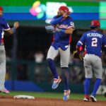 Las mejores imágenes del triunfo de Dominicana 7-5 sobre Venezuela en el Clásico Mundial