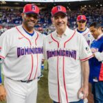 Abinader lanza por segunda ocasión primera bola en Clásico Mundial de Béisbol