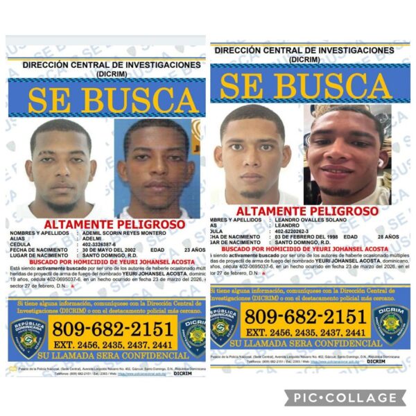 Acusados homicidio 27 de Febrero