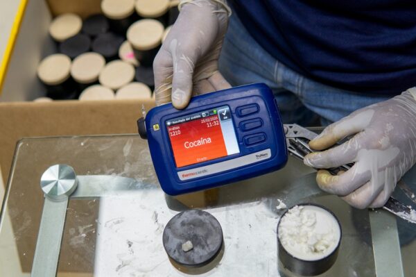 Cocaína en velones
