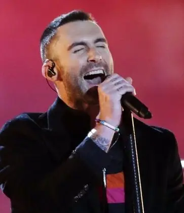 Adam Levine, líder de la famosa b anda  Maroon 5.