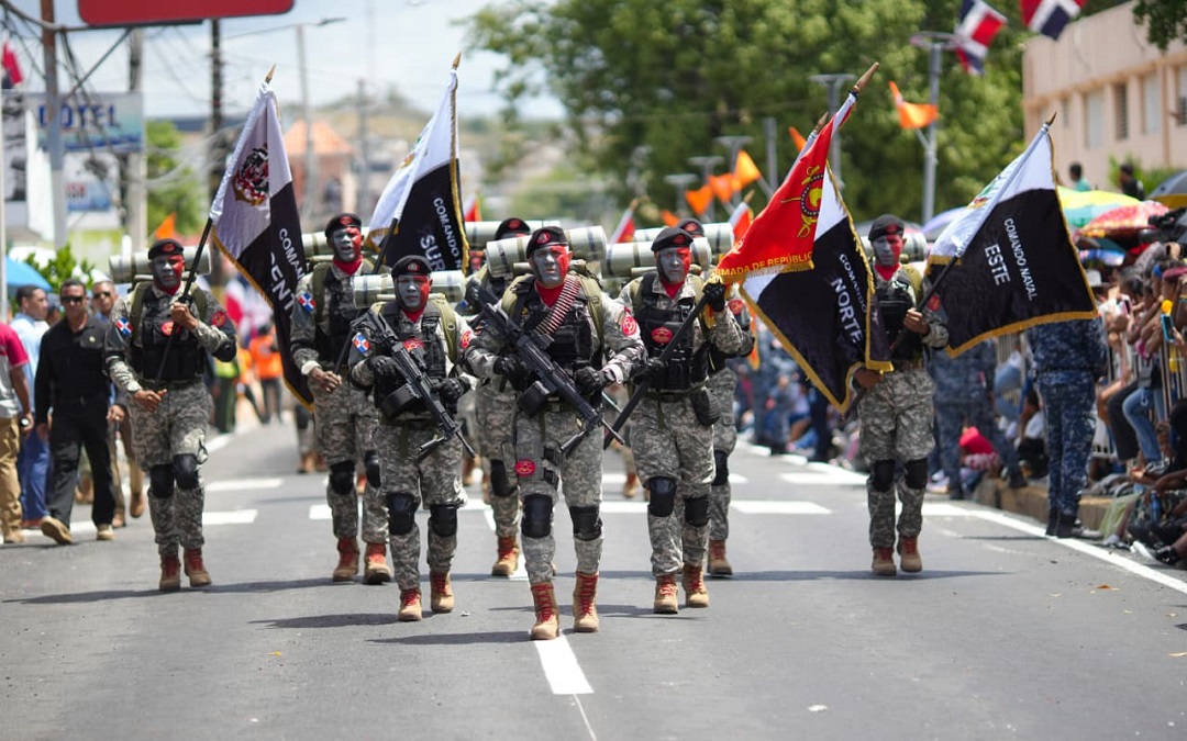Abinader encabeza desfile por Batalla del 19 de Marzo