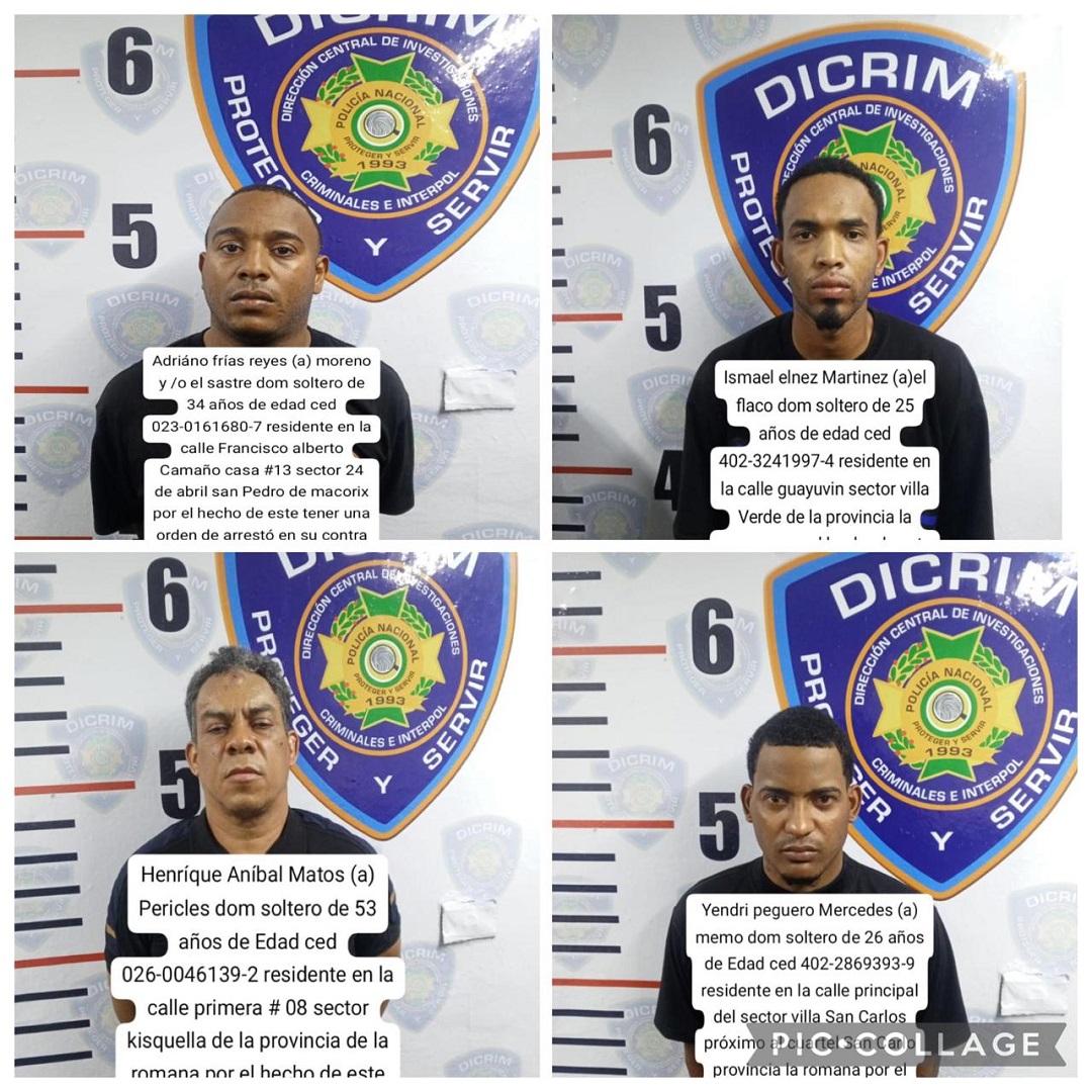 Policía desarticula banda que usaba uniformes falsos de la DNCD para cometer atracos