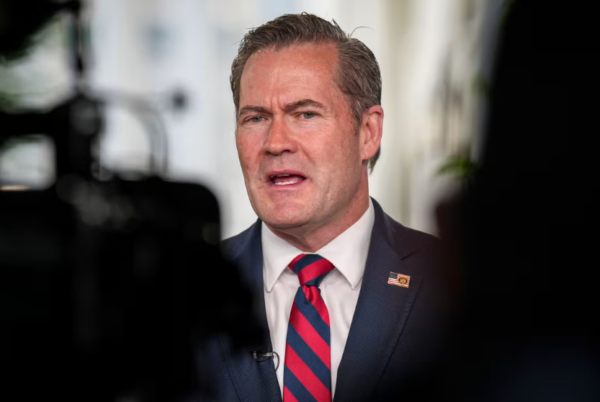 El embajador de Estados Unidos ante las Naciones Unidas, Mike Waltz