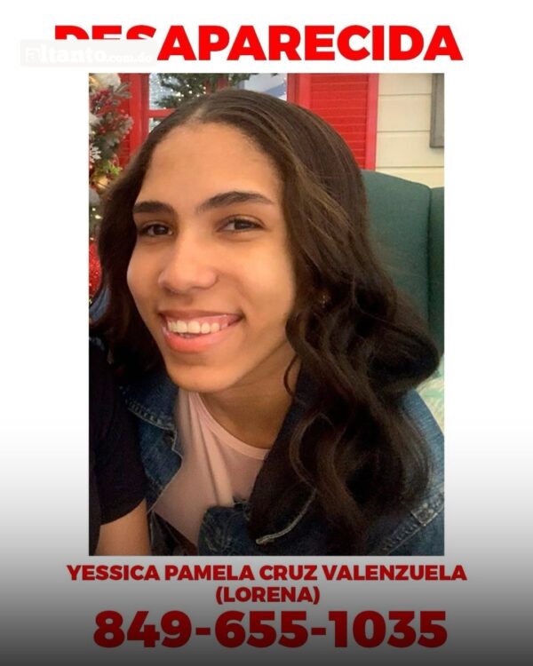 Jessica Pamela Cruz desaparecida