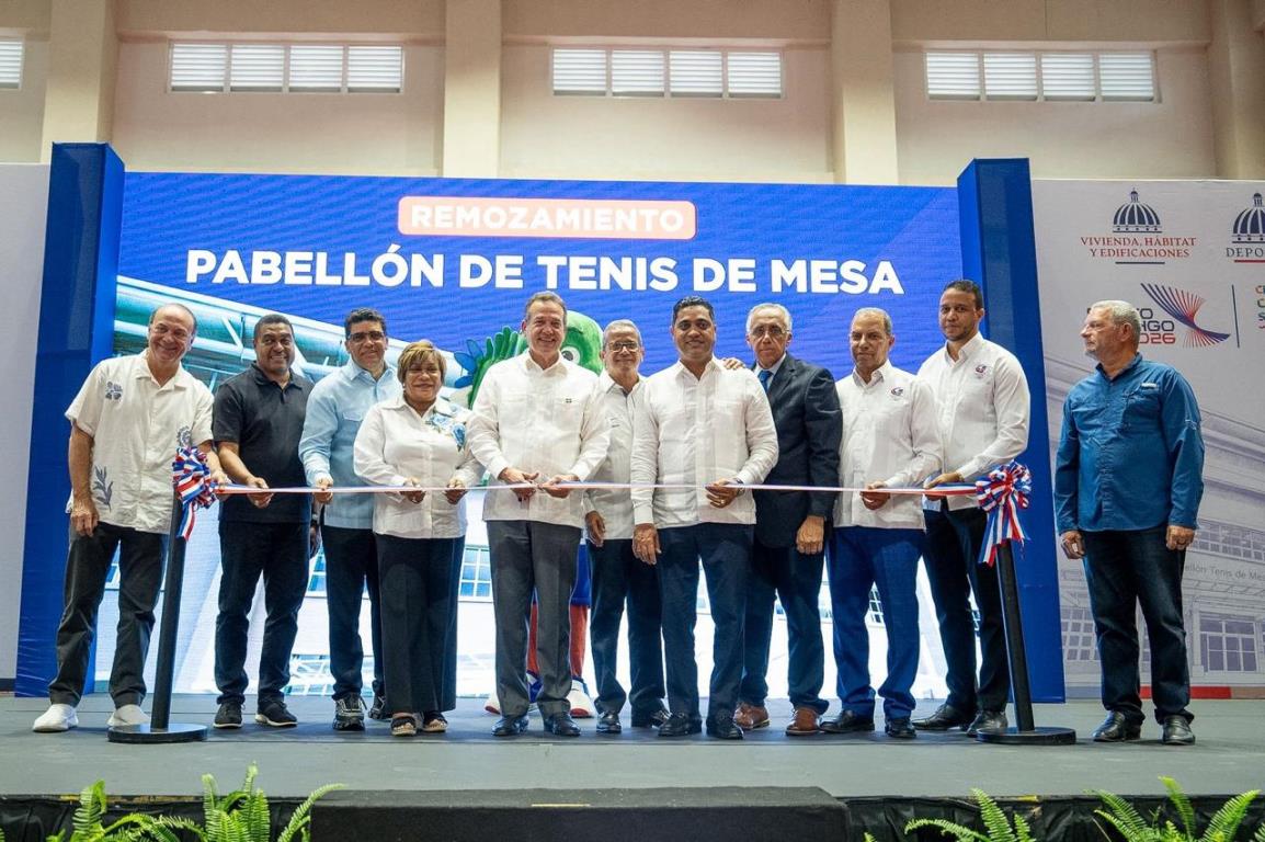 El MIVHED entrega Pabellón de Tenis de Mesa totalmente remodelado