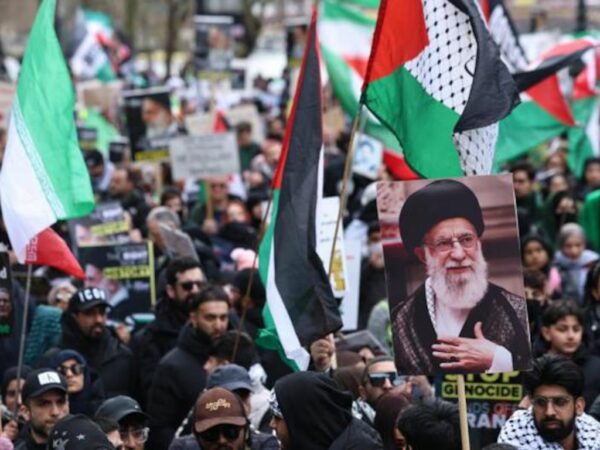 Manifestación de Iraníes en Londres