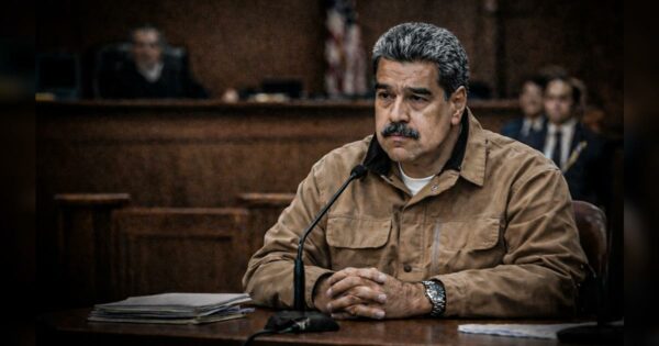 Nicolas Maduro en audiencia