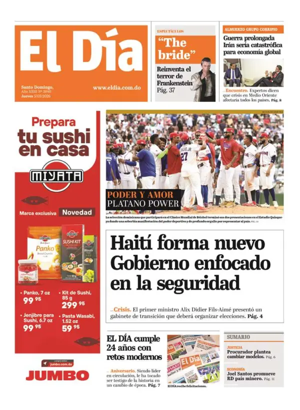 Portada impresa 05-03-2026
