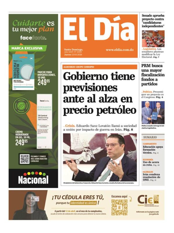 Portada impresa 12-03-2026