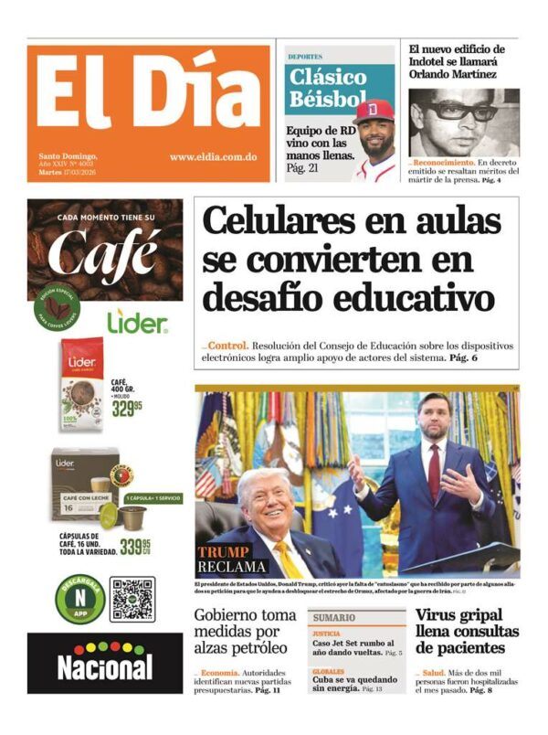 Portada impresa 17-03-2026