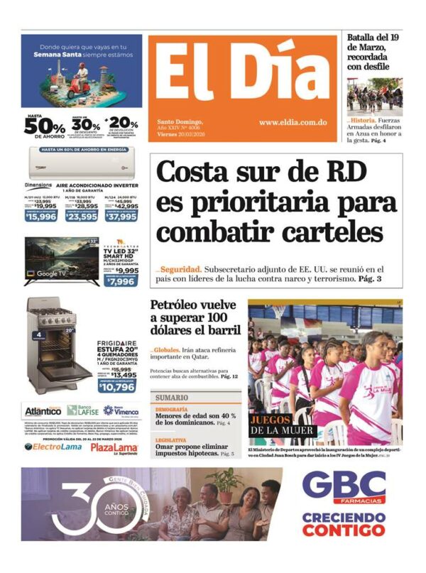 Portada impresa 20-03-2026